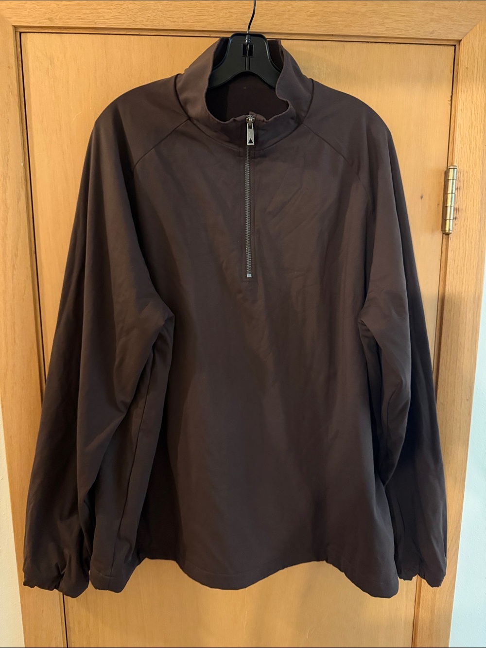 Balance Athletica Half-Zip Pullover Jacket Sweatshirt Brown Size XL XXL